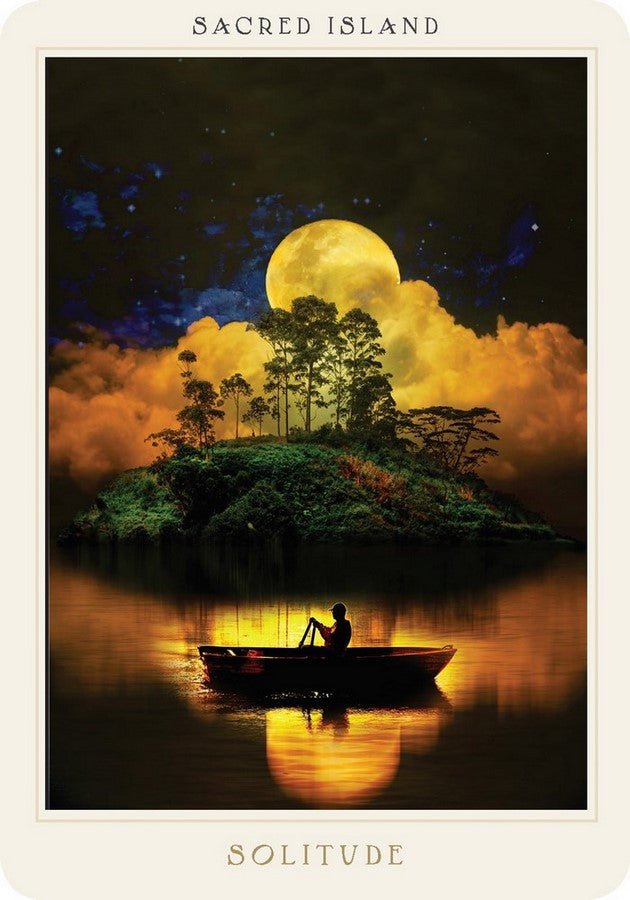 Sacred Destiny Oracle card illuminating the deck's rich colour palette — Eternal Spirit