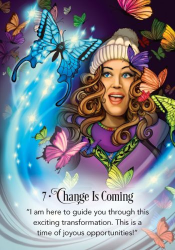 The Archangel Michael Sword of Light Oracle card showing the deck's detailed artistic vision — Eternal Spirit