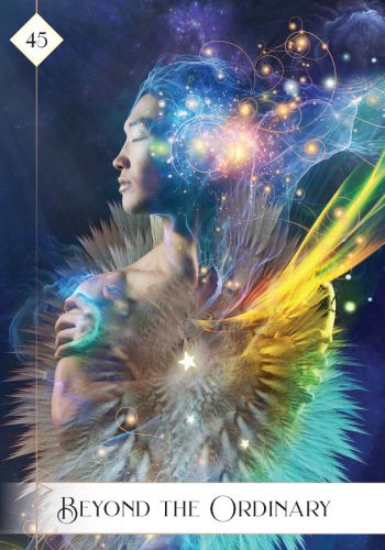 Oracle of the 7 Energies card unveiling the deck's spiritual symbolism — Eternal Spirit