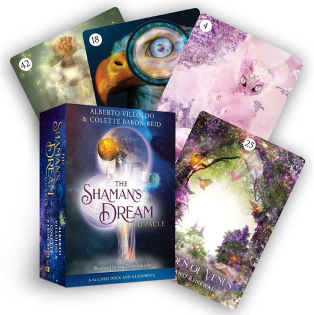 The Shaman's Dream Oracle card sharing the deck's luminous illustration style — Eternal Spirit