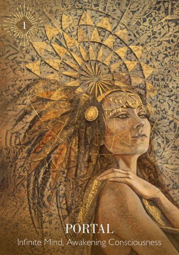 The Priestess of Light Oracle card exhibiting the deck's transformative card art — Eternal Spirit