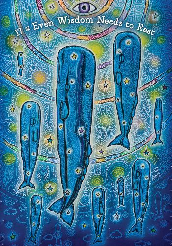 The Dream Weaver's Oracle card exploring the deck's contemplative imagery — Eternal Spirit
