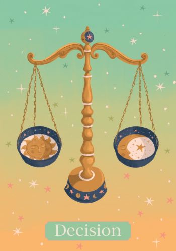 Self-Care Wisdom Cards card exploring the deck's contemplative imagery — Eternal Spirit