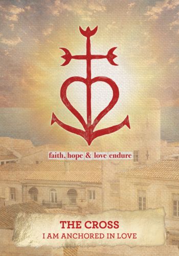 The Mary Magdalene Oracle card highlighting the deck's symbolic art — Eternal Spirit