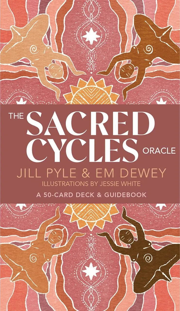 The Sacred Cycles Oracle box with moon phases and animals by Jill Pyle — Eternal Spirit