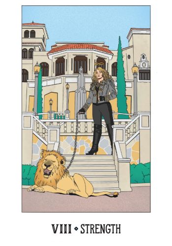 Secrets of Paradise Tarot card revealing the deck's deeply layered symbolism — Eternal Spirit