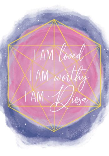 Wisdom Del Alma card showcasing the deck's evocative imagery — Eternal Spirit