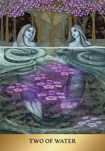 Sample card from the The Enchanted Forhaxa Tarot tarot deck — Eternal Spirit