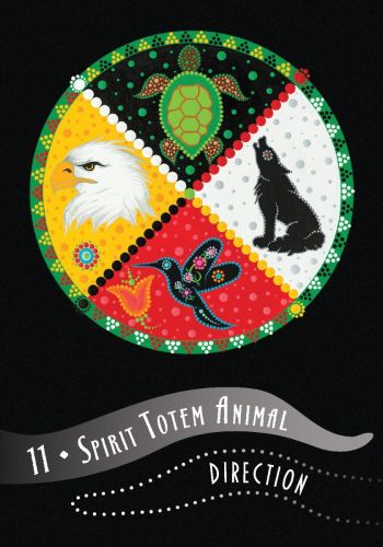 Wisdom of the Elders Oracle card highlighting the deck's symbolic art — Eternal Spirit