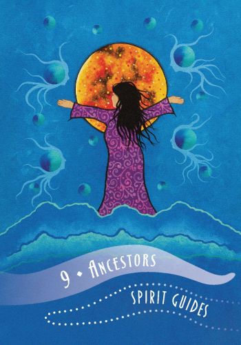 Wisdom of the Elders Oracle card illuminating the deck's rich colour palette — Eternal Spirit