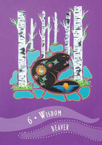 Wisdom of the Elders Oracle card offering a glimpse of the deck's sacred imagery — Eternal Spirit