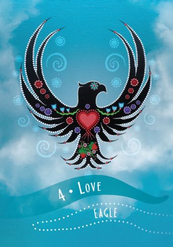Wisdom of the Elders Oracle card revealing the deck's mystical artwork — Eternal Spirit