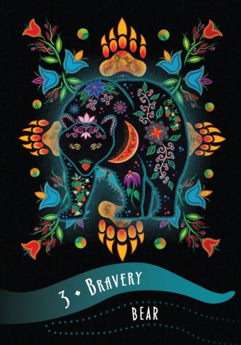 Wisdom of the Elders Oracle card showcasing the deck's evocative imagery — Eternal Spirit