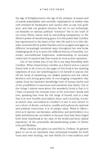 back cover of A Time for Grace — Eternal Spirit