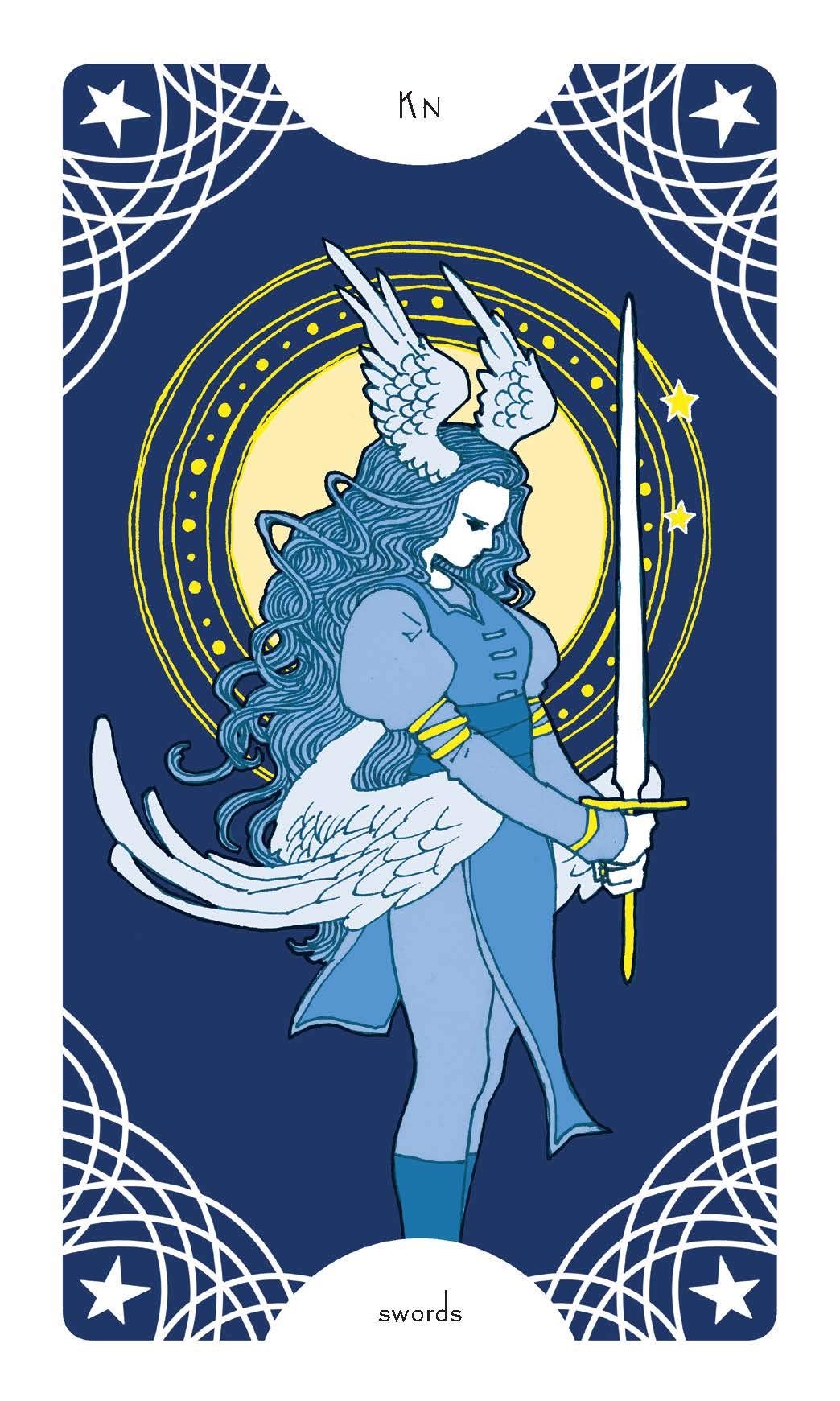 Star Spinner Tarot card exhibiting the deck's transformative card art — Eternal Spirit