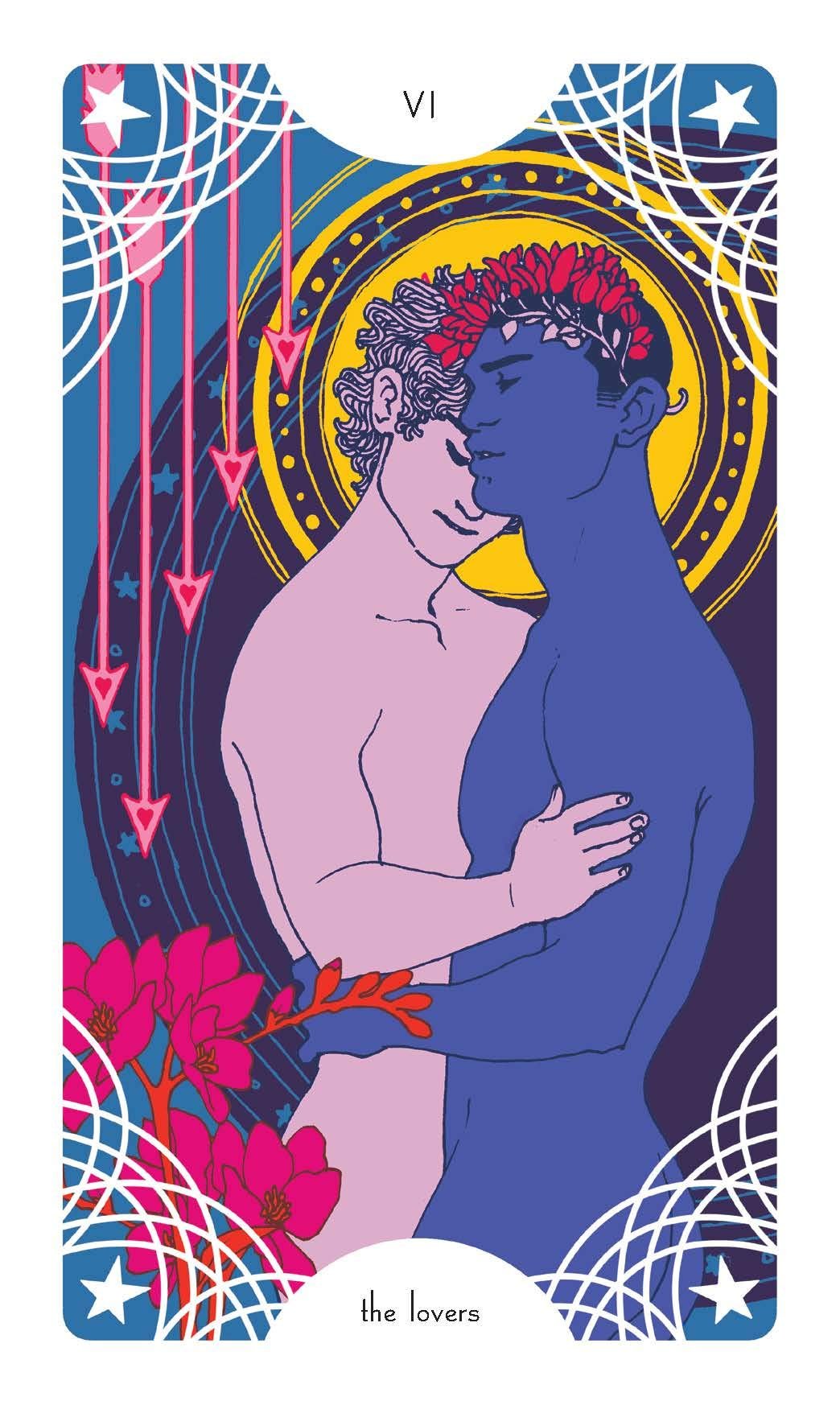 Star Spinner Tarot card revealing the deck's mystical artwork — Eternal Spirit