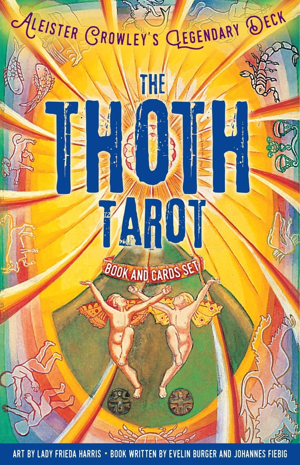 Box cover of The Thoth Tarot tarot card deck — Eternal Spirit