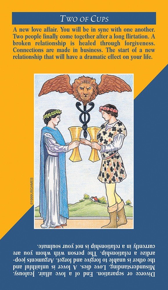Quick & Easy Tarot card reflecting the deck's transcendent artwork — Eternal Spirit