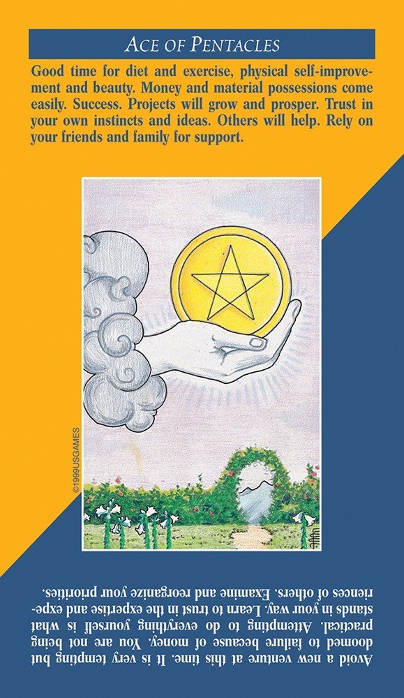 Quick & Easy Tarot card demonstrating the deck's inspired artistry — Eternal Spirit