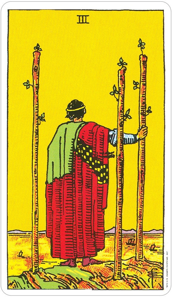 The Rider Waite Tarot (Premier Edition) card illuminating the deck's rich colour palette — Eternal Spirit