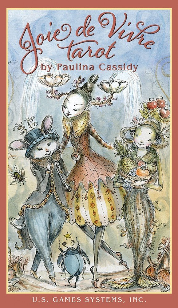 Joie De Vivre Tarot box with whimsical carnival characters by Paulina Cassidy — Eternal Spirit