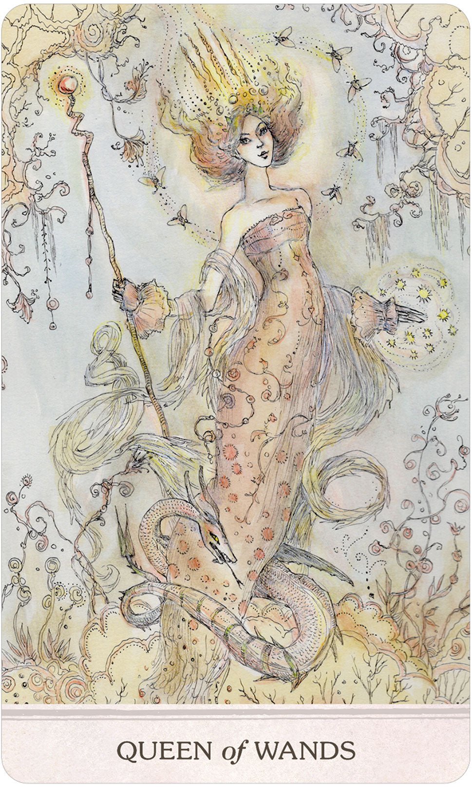 Phantasma Tarot card demonstrating the deck's inspired artistry — Eternal Spirit