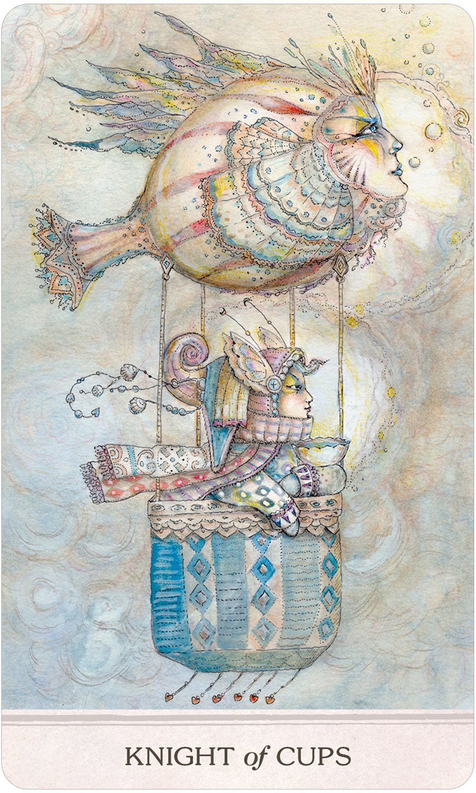 Phantasma Tarot card celebrating the deck's unique visual language — Eternal Spirit