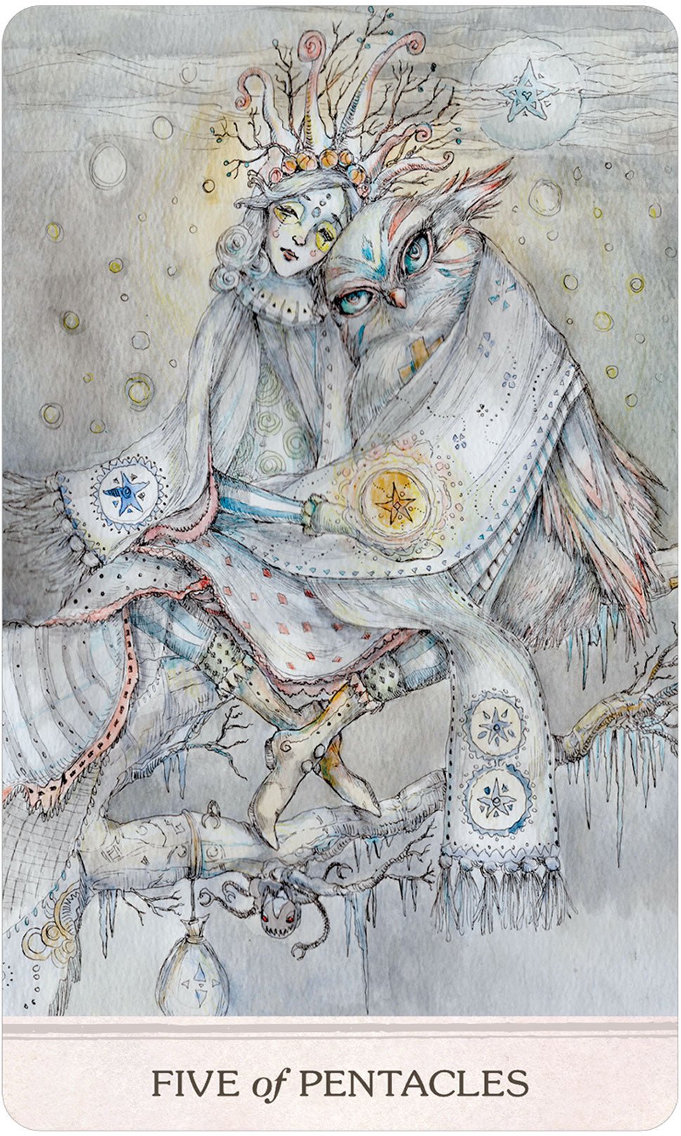 Phantasma Tarot card showcasing the deck's evocative imagery — Eternal Spirit