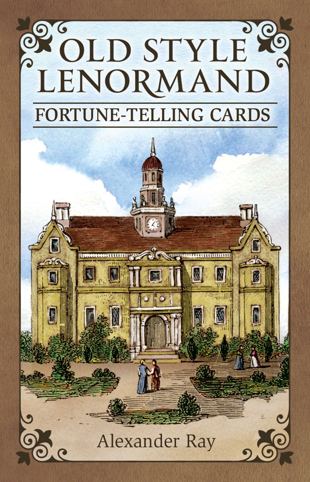 Old Style Lenormand Fortune-Telling Cards box with mansion by Alexander Ray — Eternal Spirit