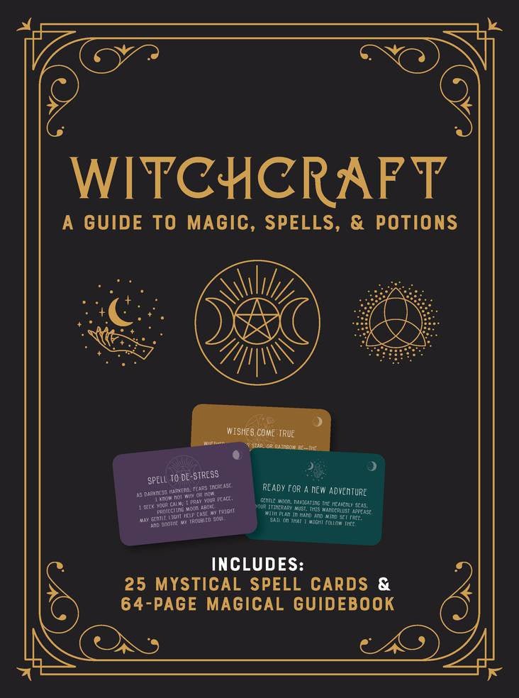 Witchcraft Kit box with guide to magic spells and potions by Stacey Demarco — Eternal Spirit