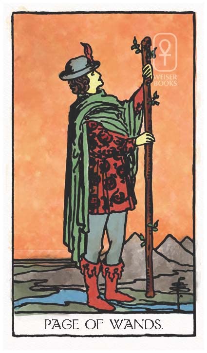 The Weiser Tarot card celebrating the deck's unique visual language — Eternal Spirit