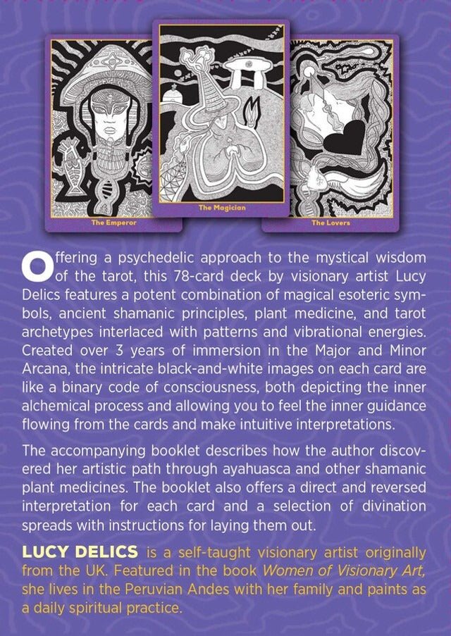 Sample card from the The Visonary Path Tarot tarot deck — Eternal Spirit