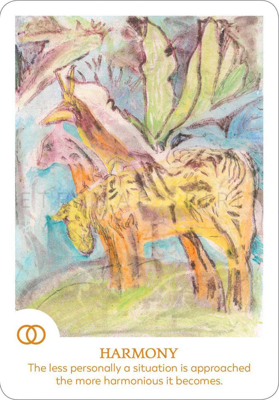 Findhorn Spirit Oracle card celebrating the deck's unique visual language — Eternal Spirit