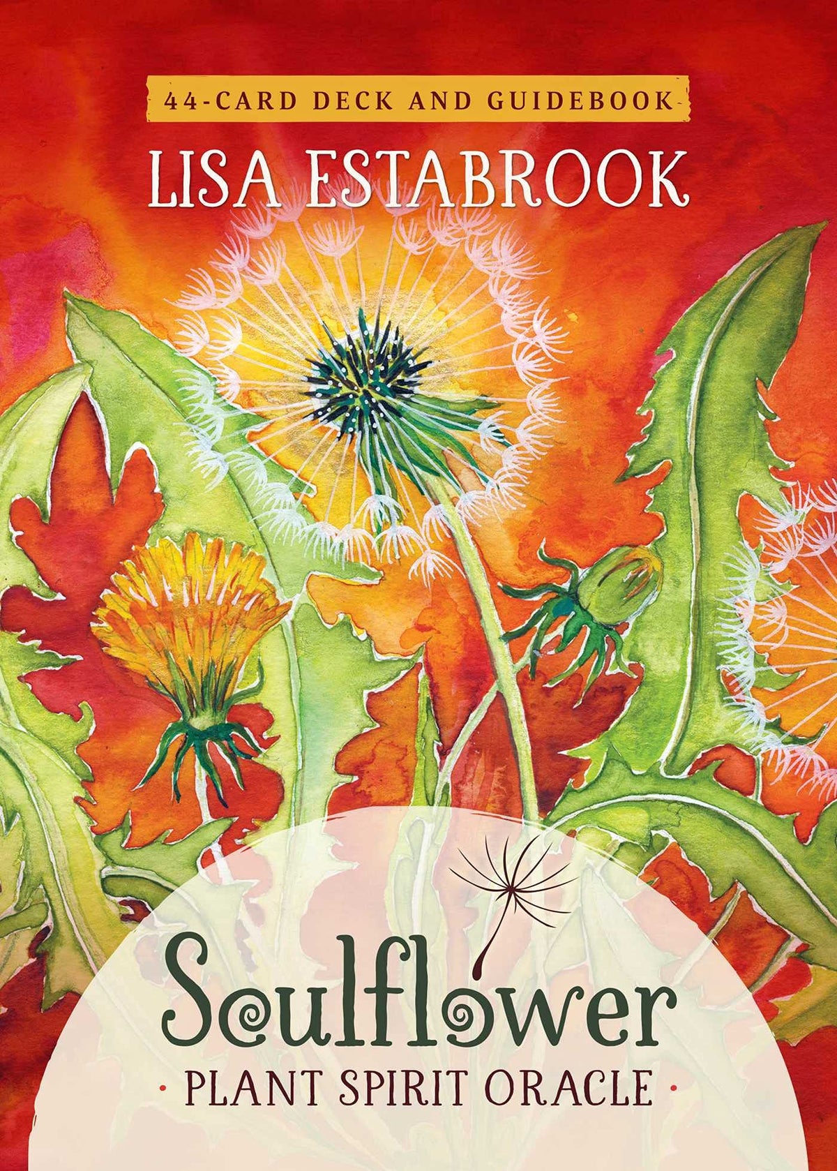 Soulflower Plant Spirit Oracle box with botanical art by Lisa Estabrook — Eternal Spirit