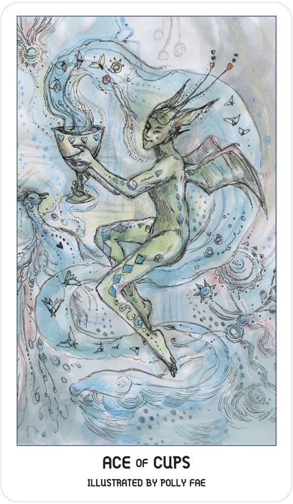 Pride Tarot card capturing the deck's intuitive artistry — Eternal Spirit