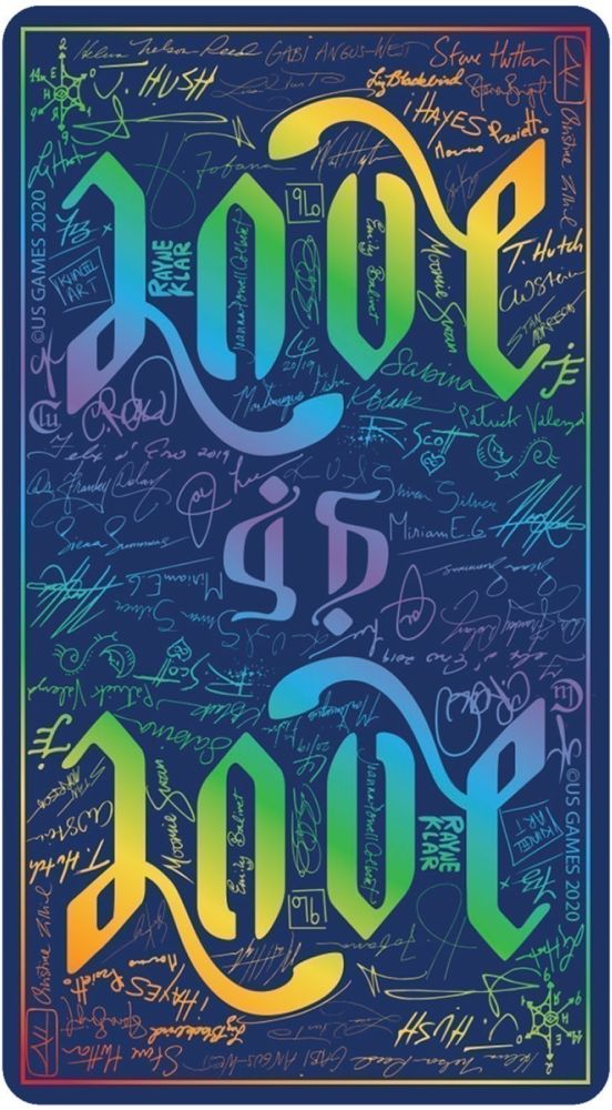 Pride Tarot card presenting the deck's visionary illustrations — Eternal Spirit