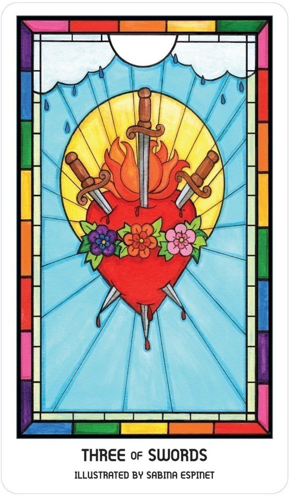 Pride Tarot card exhibiting the deck's transformative card art — Eternal Spirit