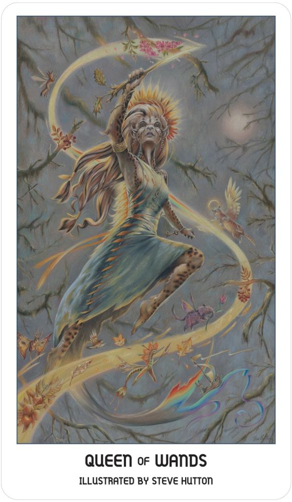 Pride Tarot card revealing the deck's mystical artwork — Eternal Spirit
