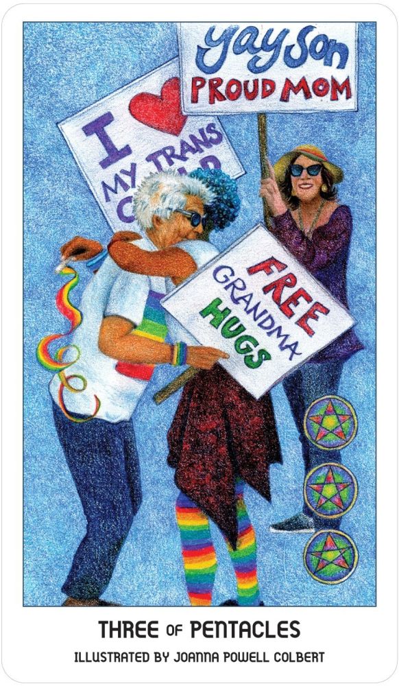 Pride Tarot card unveiling the deck's spiritual symbolism — Eternal Spirit