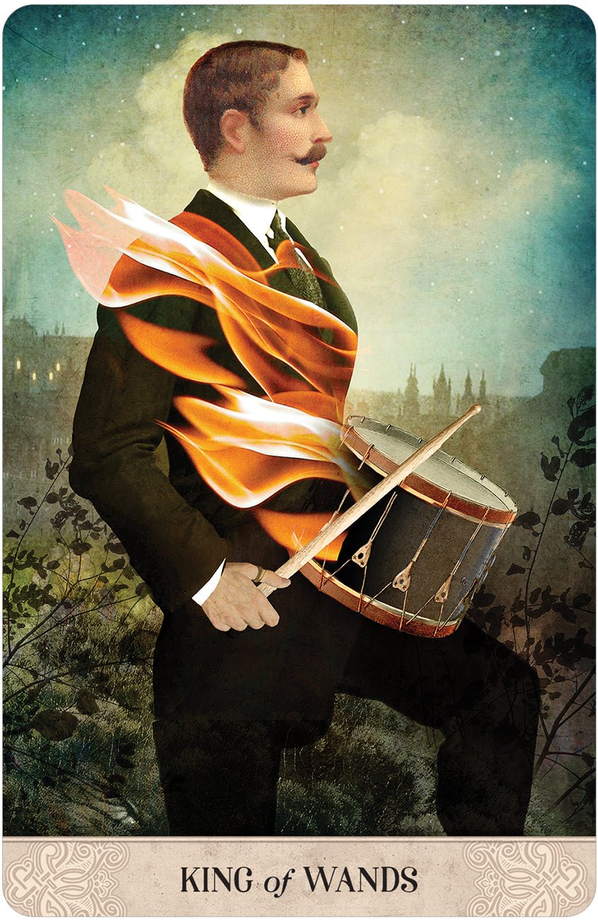 Tarot of Mystical Moments card illuminating the deck's rich colour palette — Eternal Spirit