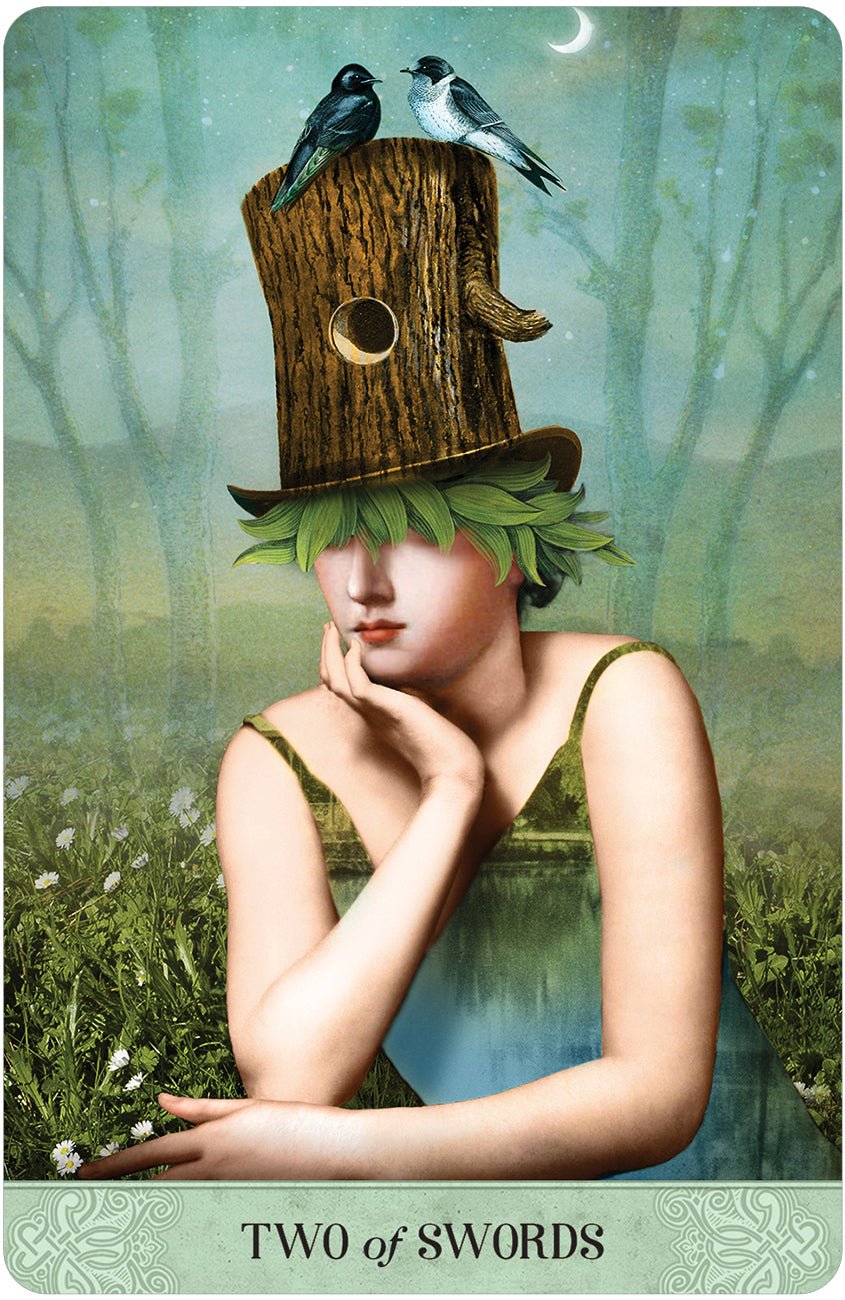 Tarot of Mystical Moments card showing the deck's detailed artistic vision — Eternal Spirit
