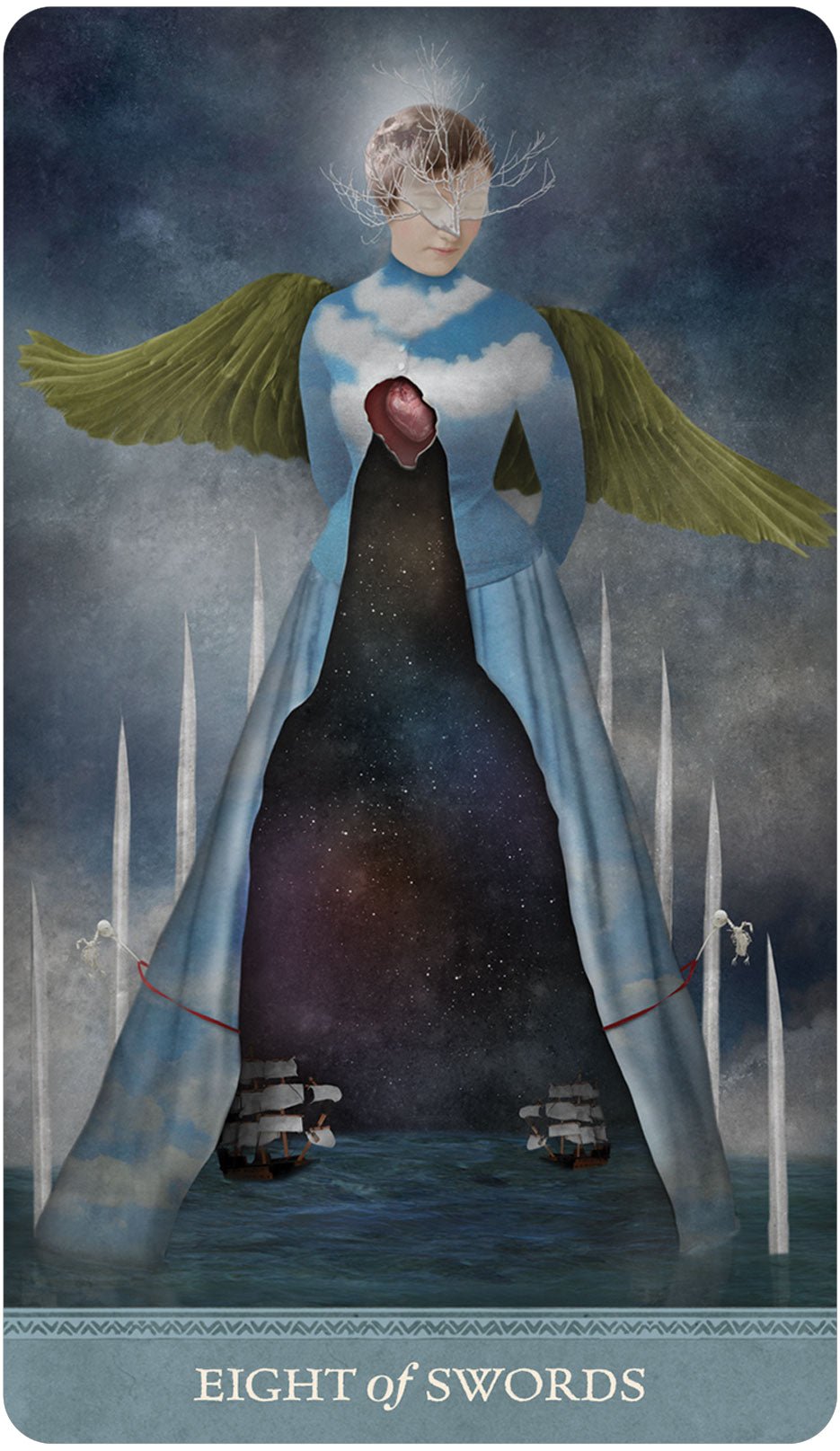 The Dreamkeepers Tarot card presenting the deck's visionary illustrations — Eternal Spirit