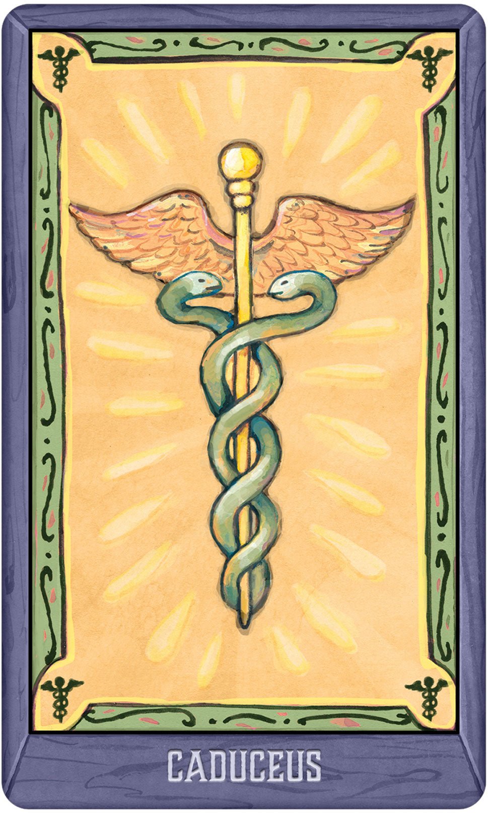 Oracle of Ascendance card reflecting the deck's transcendent artwork — Eternal Spirit