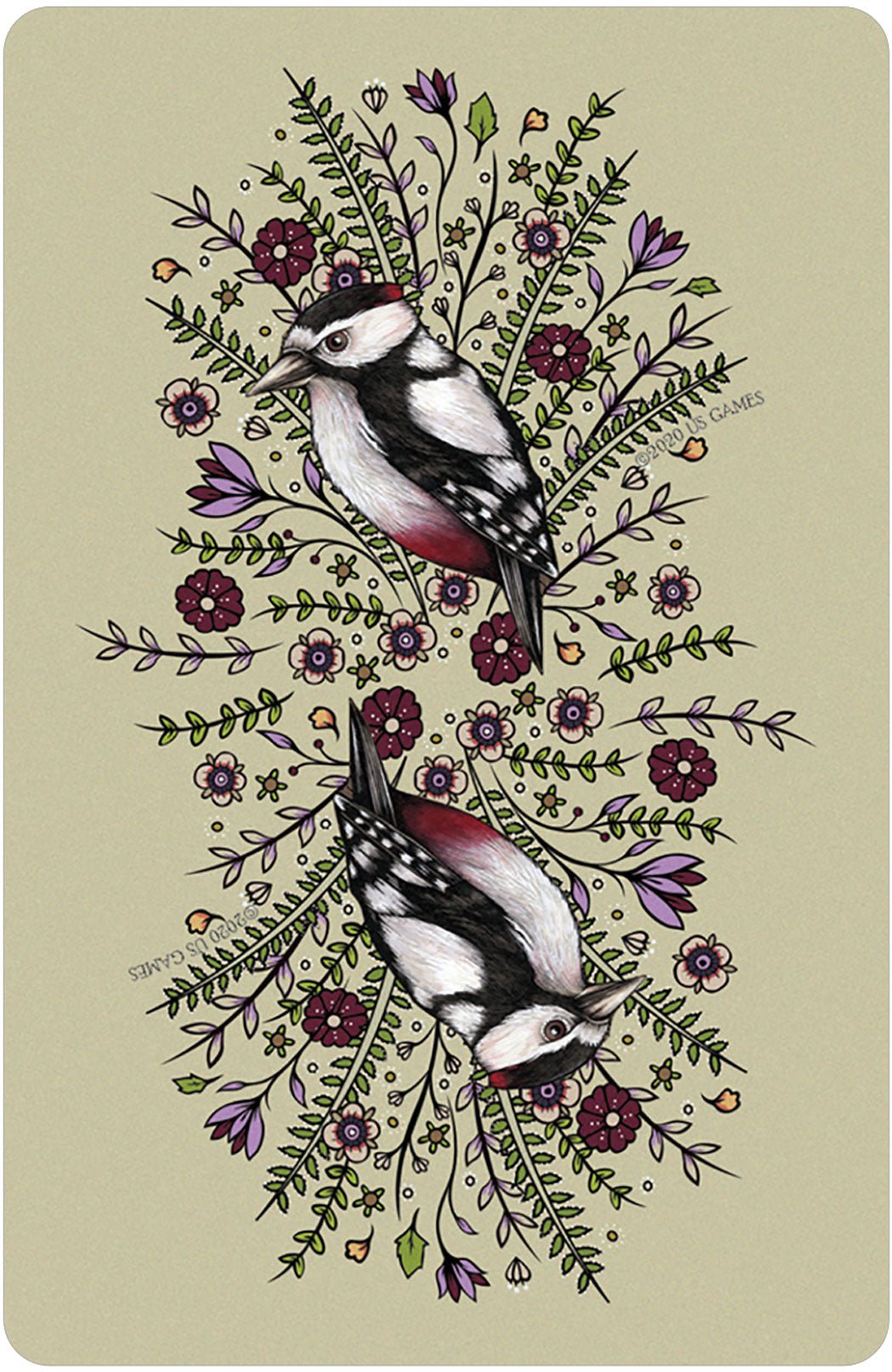 Universal Folk Oracle card demonstrating the deck's inspired artistry — Eternal Spirit