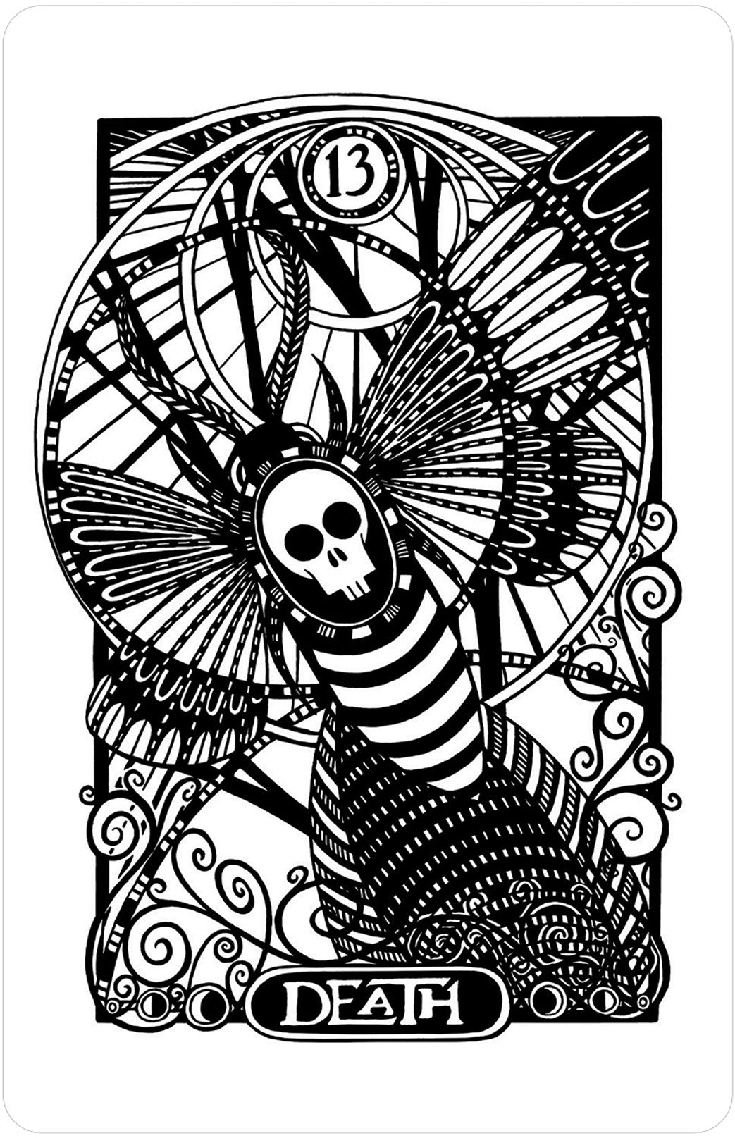 Hearts & Hands Tarot card exhibiting the deck's transformative card art — Eternal Spirit