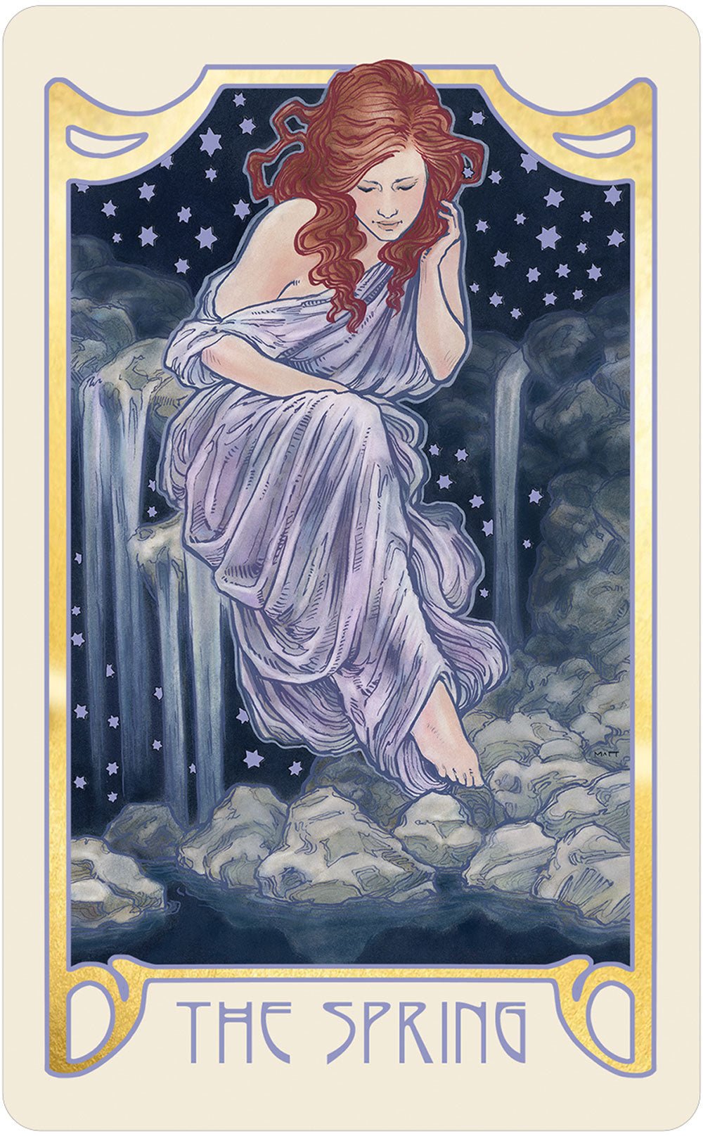 Dreamscape Oracle card exhibiting the deck's transformative card art — Eternal Spirit