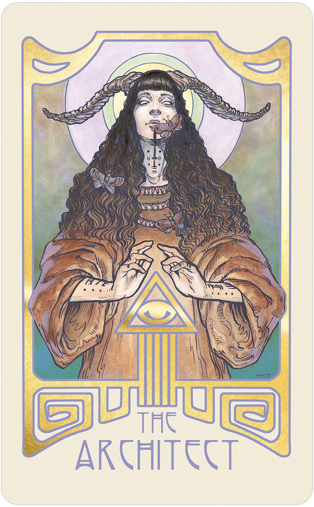 Dreamscape Oracle card celebrating the deck's unique visual language — Eternal Spirit