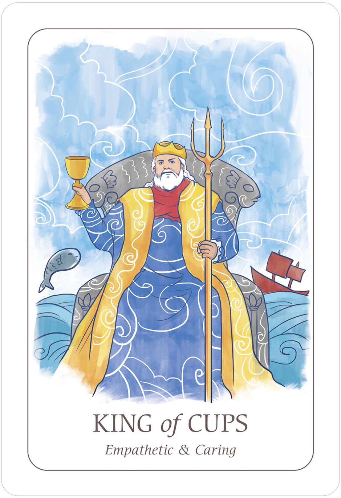 Simplicity Tarot card exhibiting the deck's transformative card art — Eternal Spirit