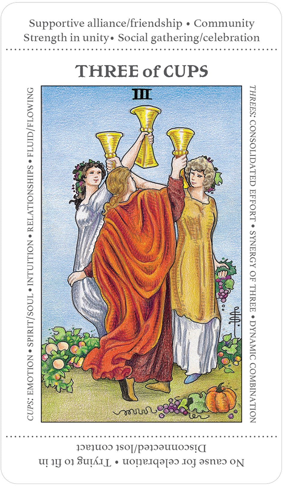 Apprentice Tarot card demonstrating the deck's inspired artistry — Eternal Spirit