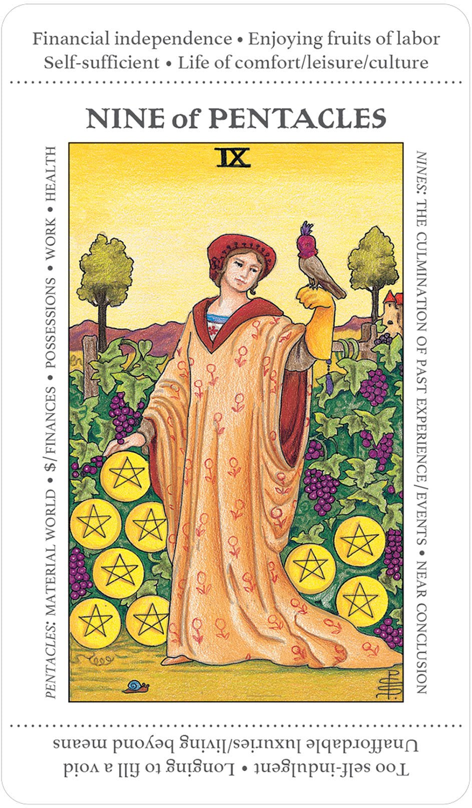 Apprentice Tarot card revealing the deck's mystical artwork — Eternal Spirit